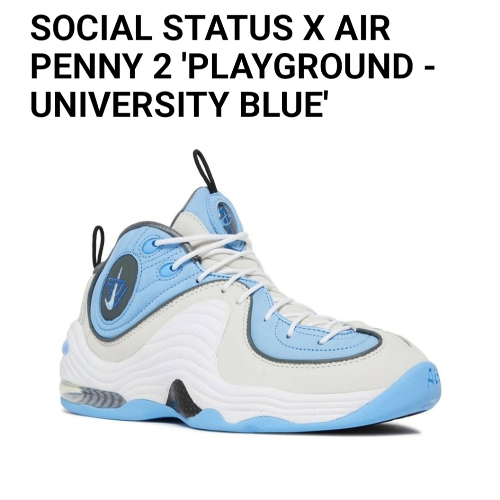 COPY - Social Status Air Penny 2 Playground University Blue